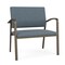 Lesro Newport Bariatric Chair Metal Frame, Bronze, RF Serene Upholstery NP1401 - alternate 1